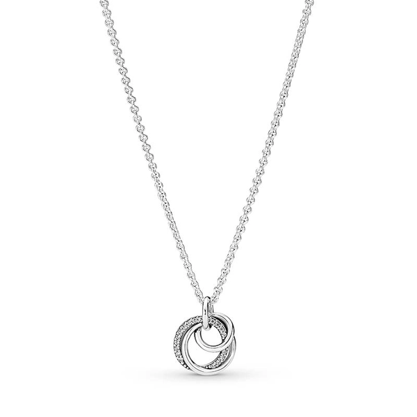 Family Always Encircled Pendant Halsband - PANDORA - Snabb frakt & paketinslagning - Nordicspectra.se