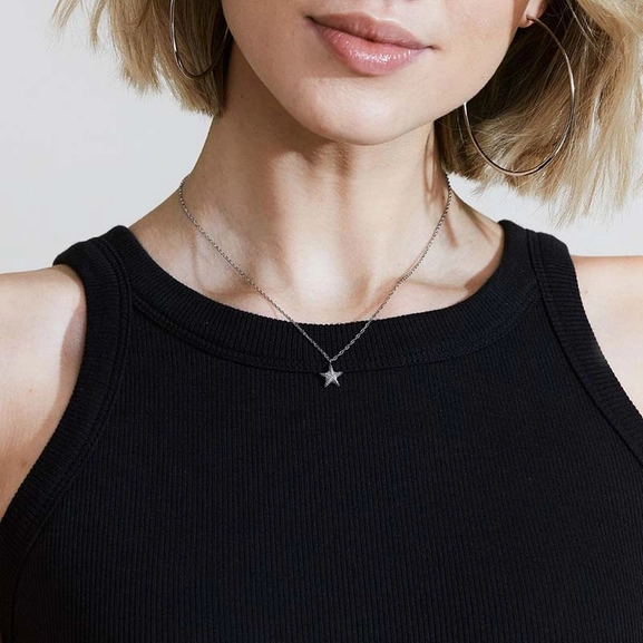 Beachcomber Starfish Necklace Steel - Edblad - Snabb frakt & paketinslagning - Nordic Spectra