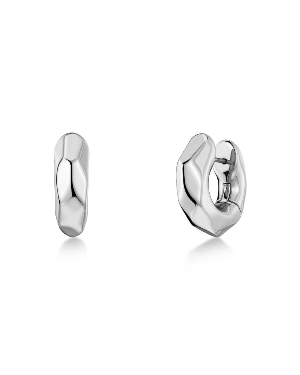 Edblad - Crystalite Hoops S Silver