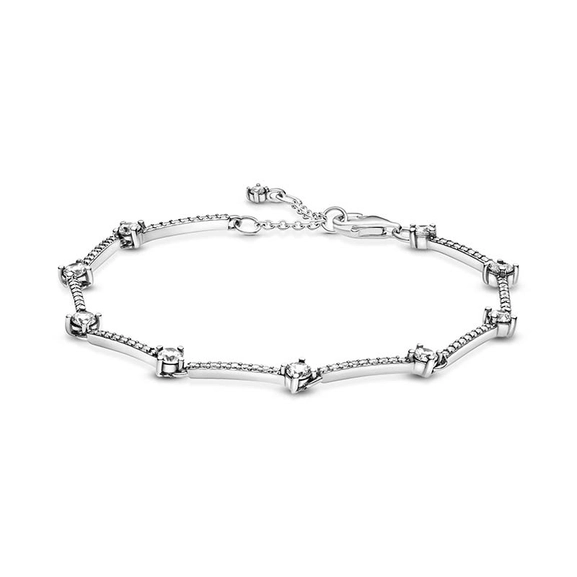 Funkelnde Pavé-Stäbe Armband von PANDORA, Schneller Versand - Nordicspectra.de
