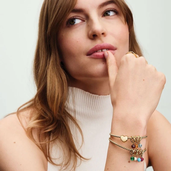 Månadssten December Guld Berlock - PANDORA - 1-2 dagar leverans - Gratis paketinslagning