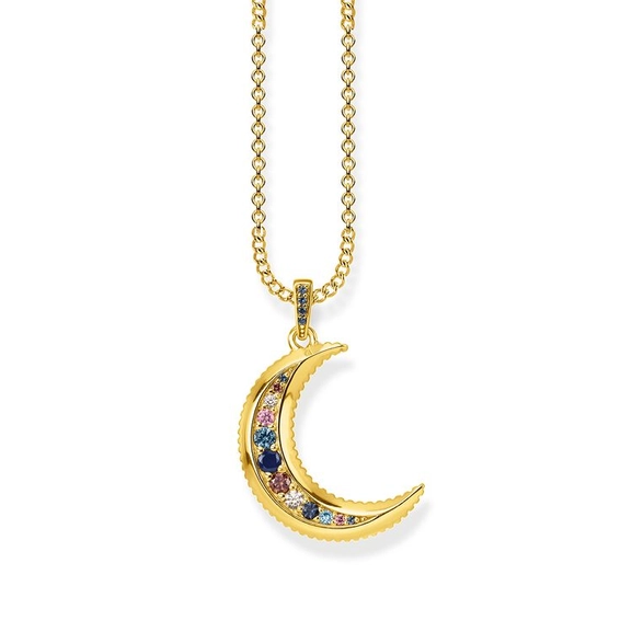 Kette Royalty Mond Gold von Thomas Sabo, Schneller Versand - Nordicspectra.de