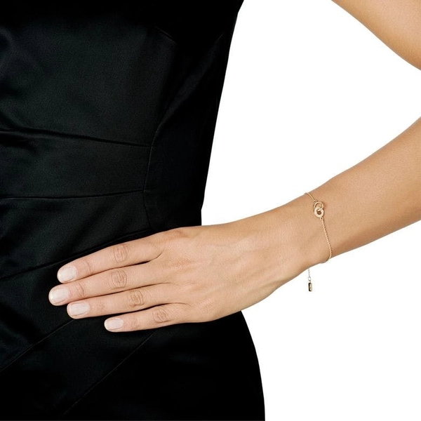 Mini Twosome Bracelet Gold - Efva Attling - Suuri valikoima & ilmainen lahjapaketointi - Nordicspectra.fi