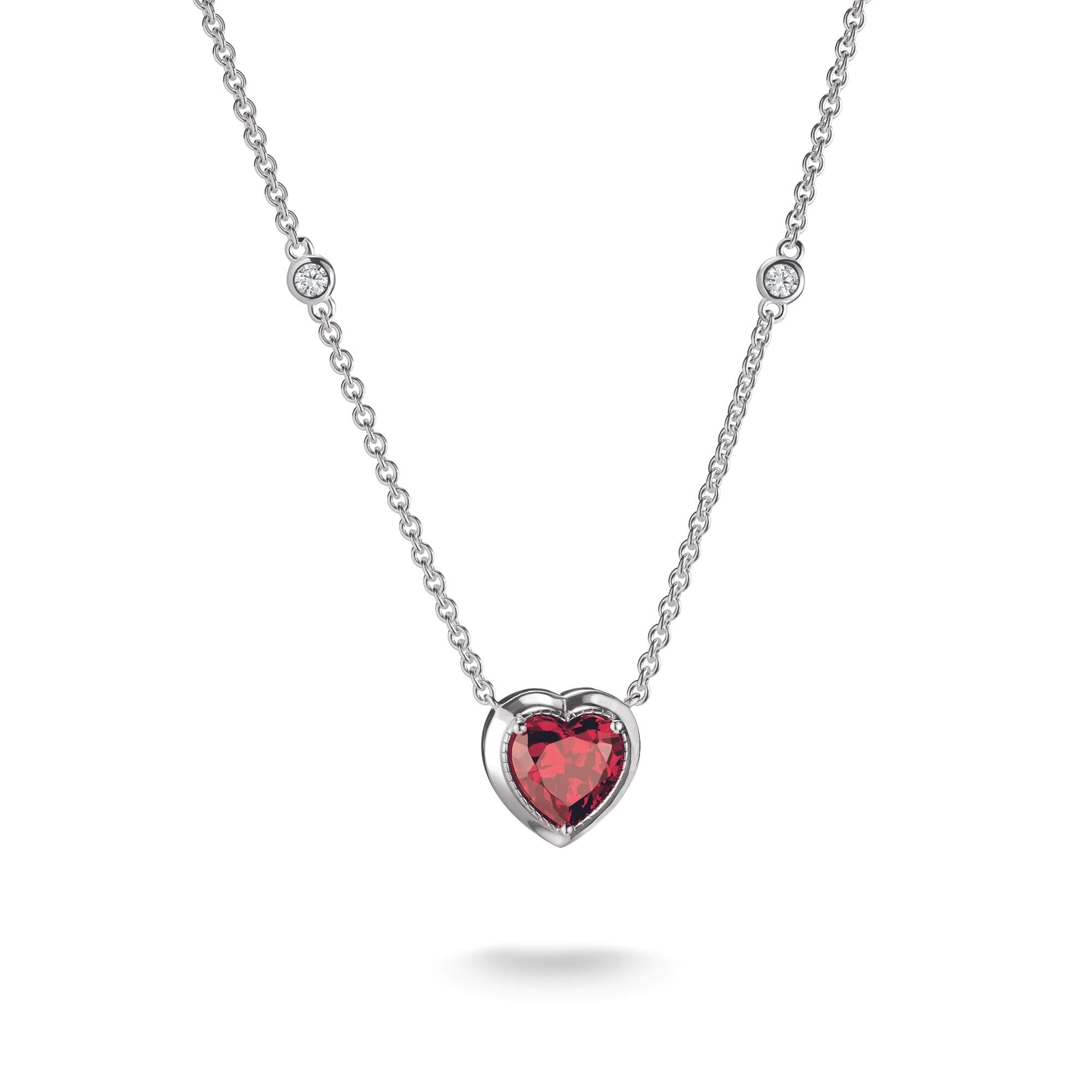 Thomas Sabo - R&ouml;tt Hj&auml;rta Elyndra Halsband