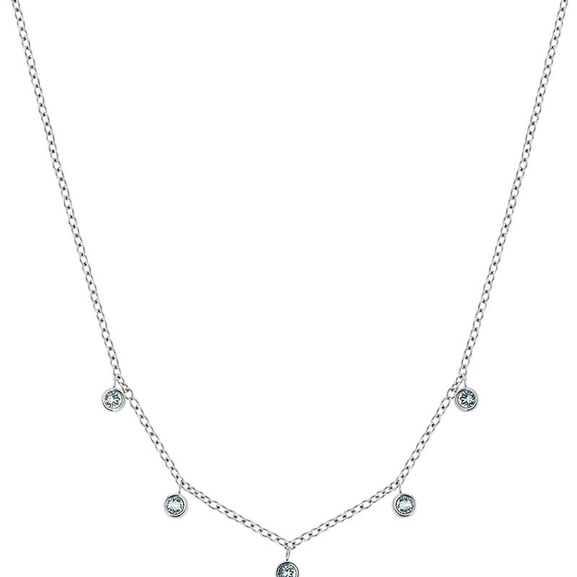 Dew Drop Necklace Multi Aqua Steel - Edblad - Snabb frakt & paketinslagning - Nordicspectra.se