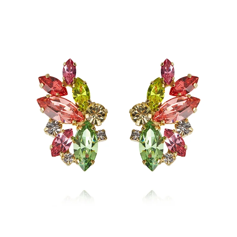 Caroline Svedbom - Havanna Earrings Gold Tropicana Combo