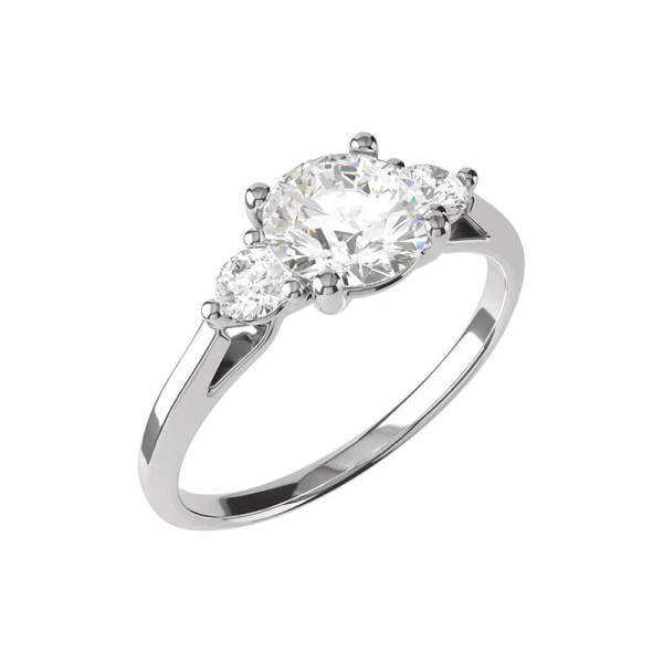 Eterna 18 Platinum - Wedding & engagement rings - Schalins - Scandinavian design - Nordic Spectra