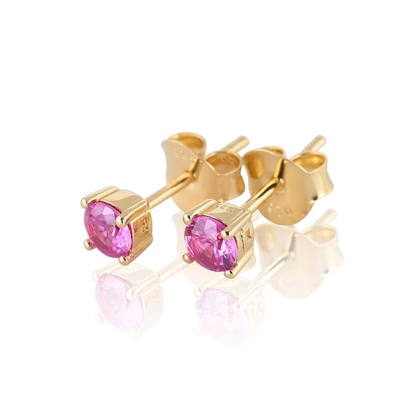 Time To Glow Mini Earrings S - Pink Guld - Carolina Gynning - Suuri valikoima & ilmainen lahjapaketointi - Nordicspectra.fi