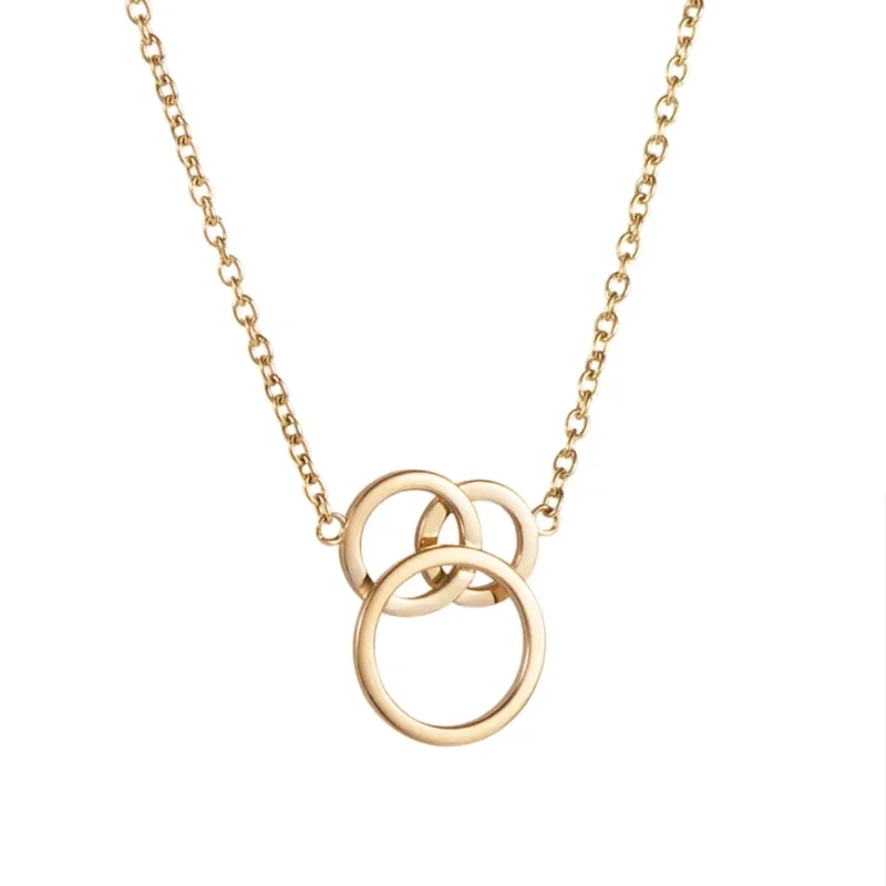 Efva Attling - Bubbles Necklace Gold