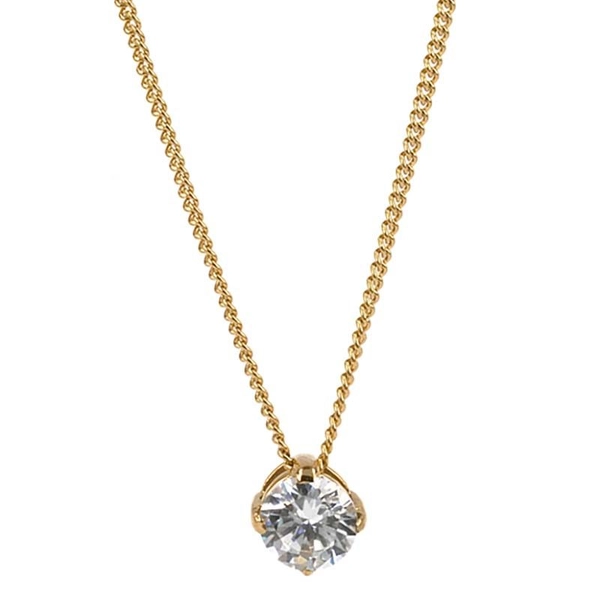 IDA Kort Halsband Guld - Astrid & Agnes - Snabb frakt & paketinslagning - Nordicspectra.se
