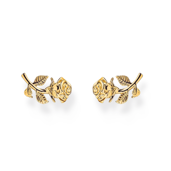 Ohrstecker Roses Romance vergoldet - Thomas Sabo - Nordic Spectra