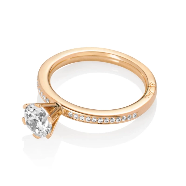 High On Love & Stars Ring 1.0 ct Gold
