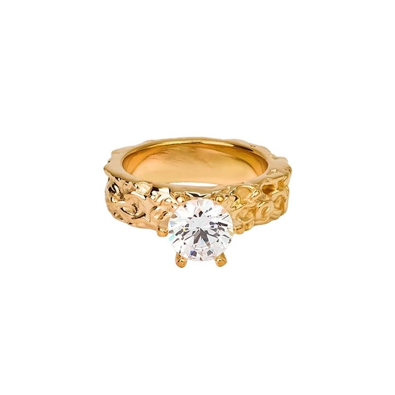 Princess Ring Gold - Emma Israelsson - Suuri valikoima & ilmainen lahjapaketointi - Nordicspectra.fi