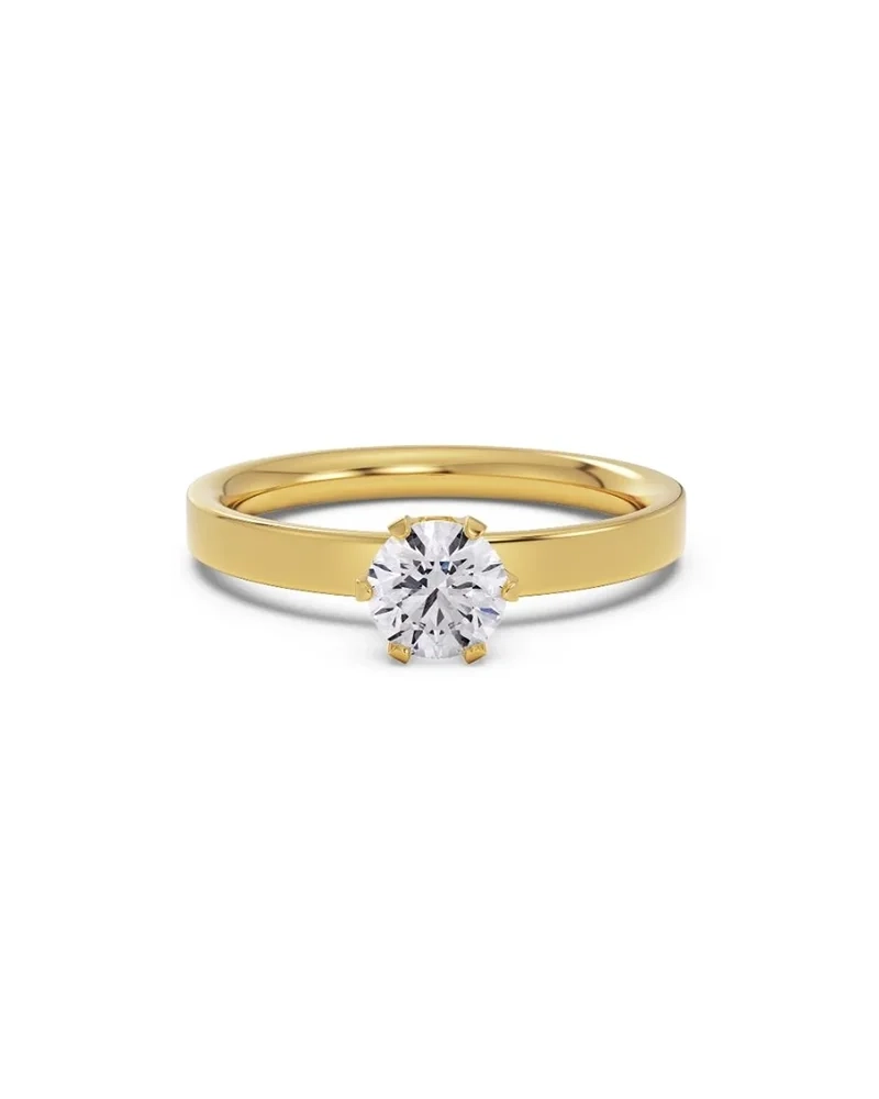Crown Ring Gold - Edblad - Snabb leverans - Gratis paketinslagning