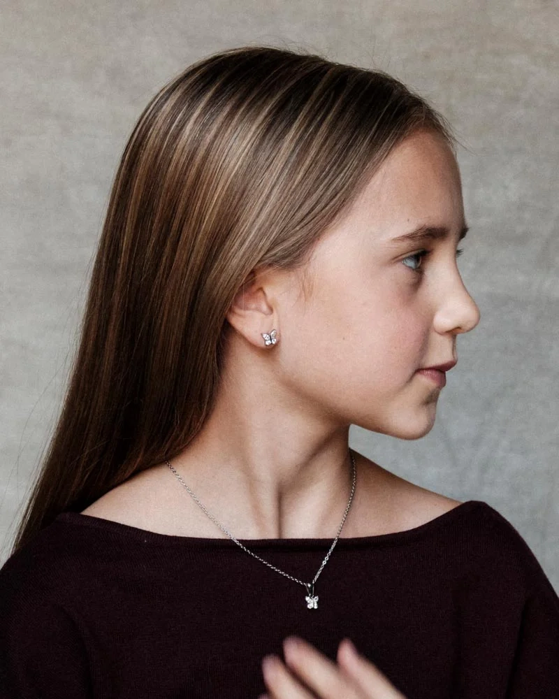 Young JUNI Stud Stål - Astrid & Agnes - Nordic Spectra