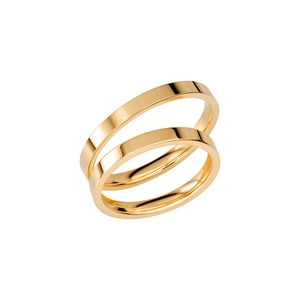 SR1037-2.5 Gold - Wedding & engagement rings - Schalins - Scandinavian design - Nordic Spectra
