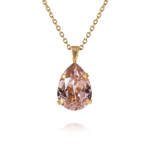 Mini Drop Necklace Gold Vintage Rose - Caroline Svedbom - Nopea toimitus ja lahjapakkaus - Nordic Spectra