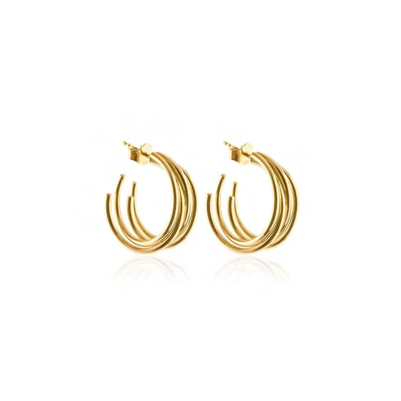 Chaos Hoop S Gold - Sophie By Sophie - Snabb frakt & paketinslagning - Nordicspectra.se