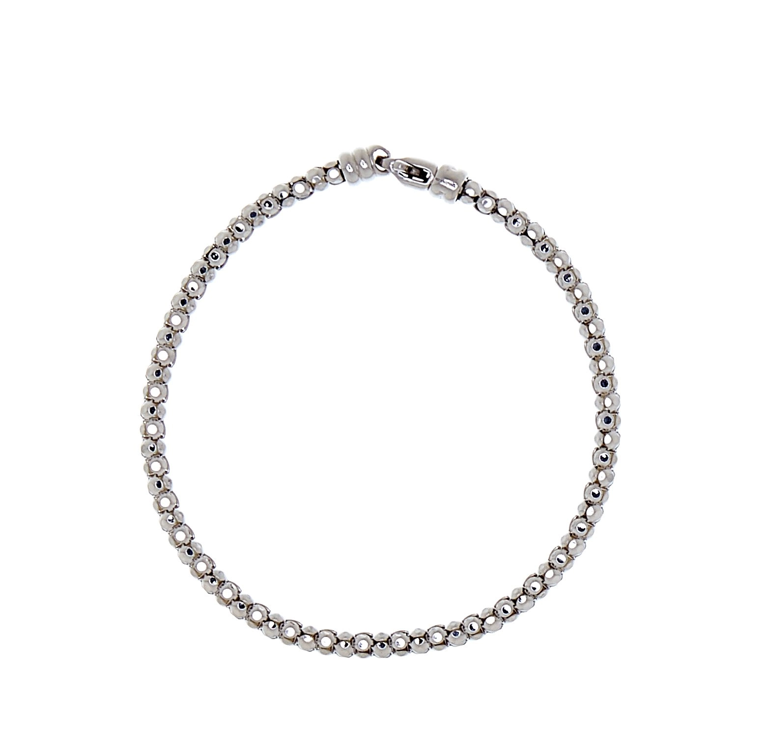 CU Jewellery - Bear Popcorn Bracelet Silver