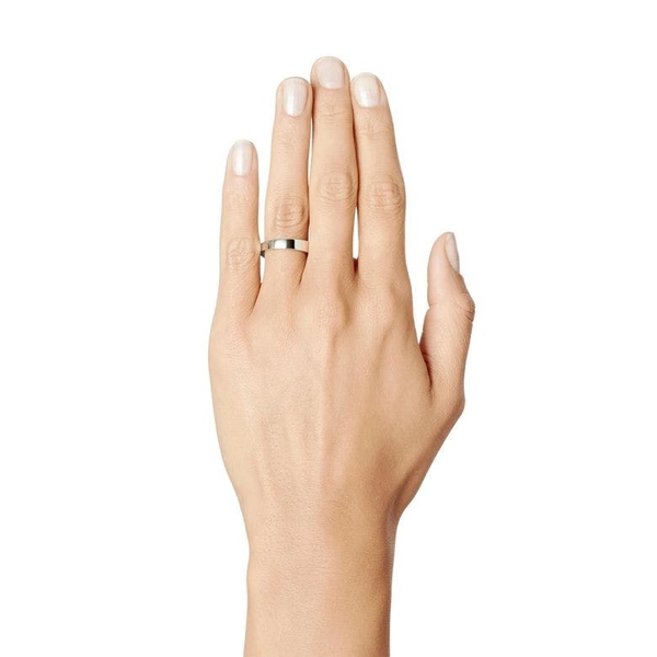 Irregular Slim Ring White Gold - Efva Attling ringar - Snabb frakt & paketinslagning - Nordicspectra.se