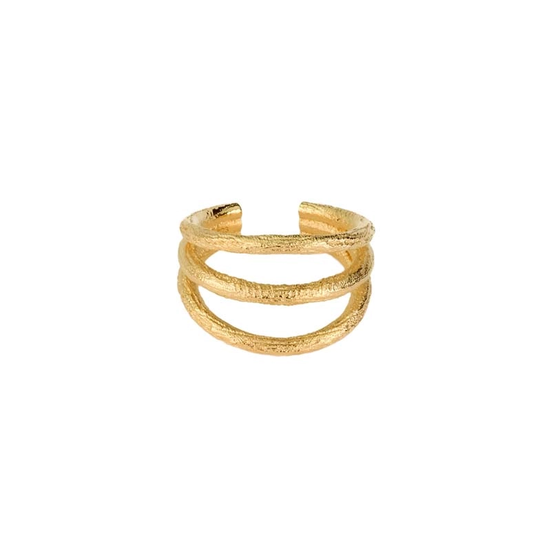 Emma Israelsson - Triple Branch Ring Gold