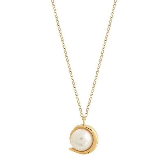 Parisian Pearl Necklace Gold - Edblad - Snabb frakt & paketinslagning - Nordicspectra.se
