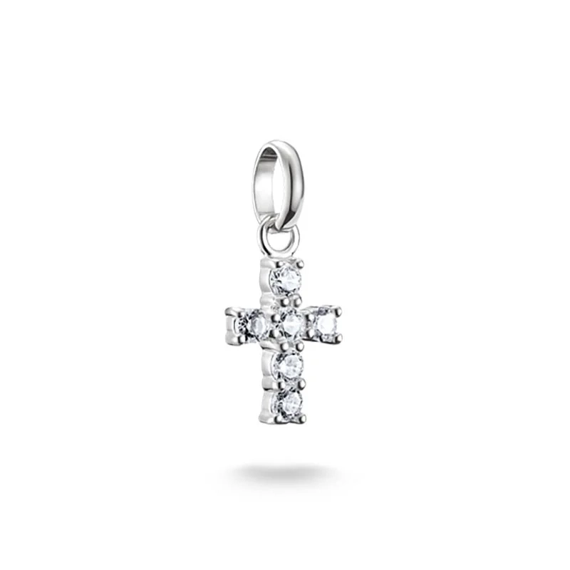 Thomas Sabo - CC Connect Kors med Glittrande Stenar Berlock