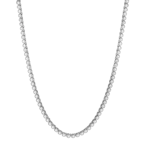 Sardinien Grande Halsband i 18K guldpläterat silver med gnistrande cubic zirconia