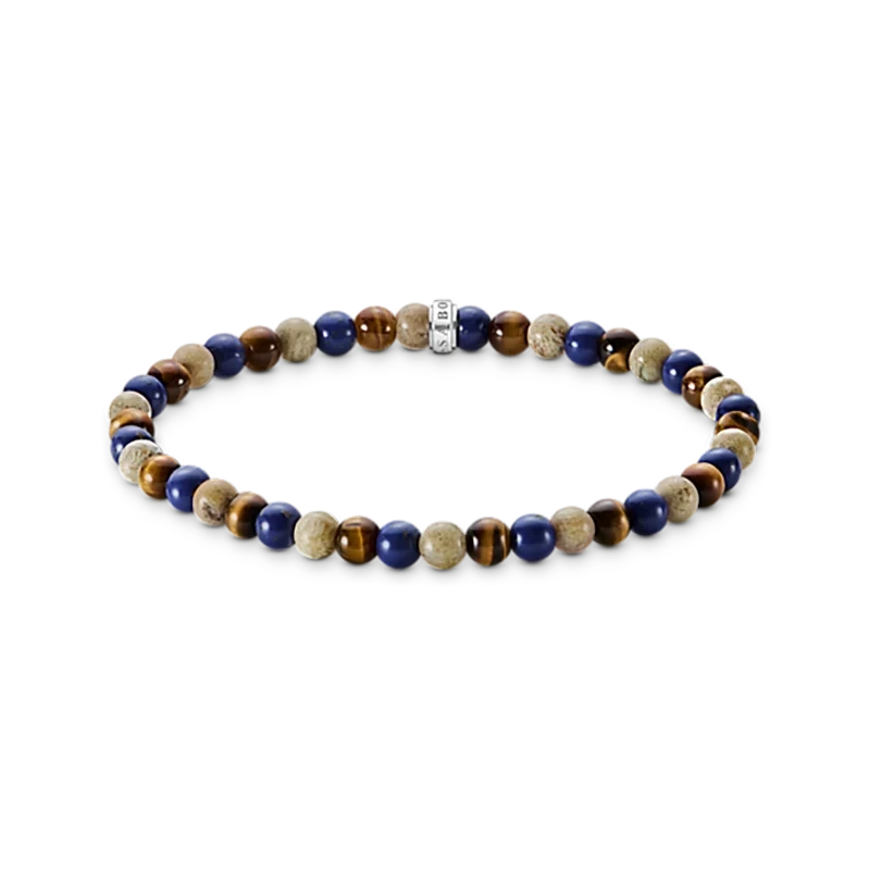 Thomas Sabo - Kularmband Brunt & Blått