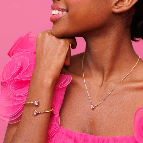 Valentina Necklace Gold Rose - Caroline Svedbom - Snabb frakt & paketinslagning - Nordicspectra.se