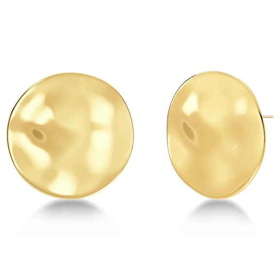 Flowy Studs Maxi Gold - Edblad - Snabba leveranser - Gratis paketinslagning