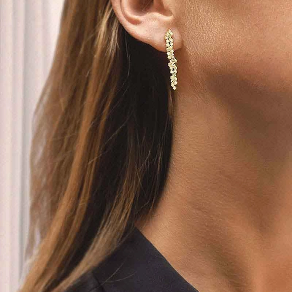 Milky Way Earrings Gold - Drakenberg Sjölin Örhängen - Snabb frakt & paketinslagning - Nordicspectra.se