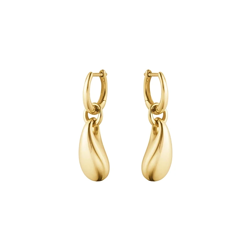 Georg Jensen - Reflect Örhängen Droppe Guld
