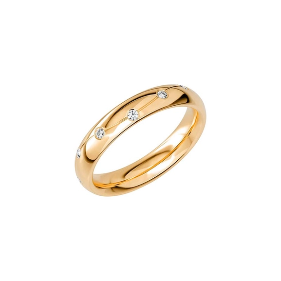 SR2012 Gold - Wedding & engagement rings - Schalins - Scandinavian design - Nordic Spectra