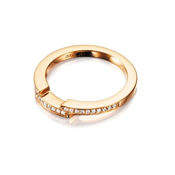 Deco Thin Ring Gold - Efva Attling ringar - Snabb frakt & paketinslagning - Nordicspectra.se