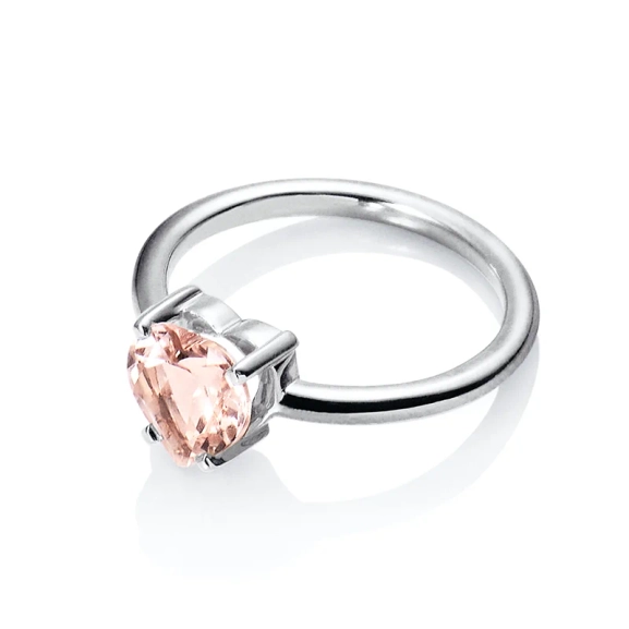 Lovely Heart Ring White Gold - Efva Attling - Vackra & betydelsefulla smycken - Fri frakt