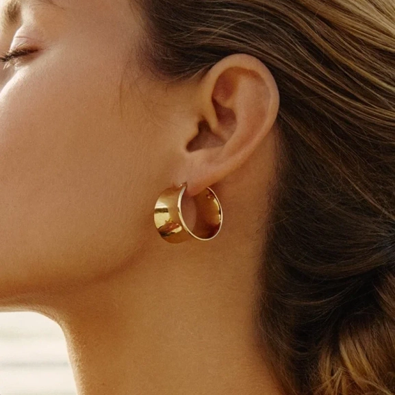 14K guldpläterat stål