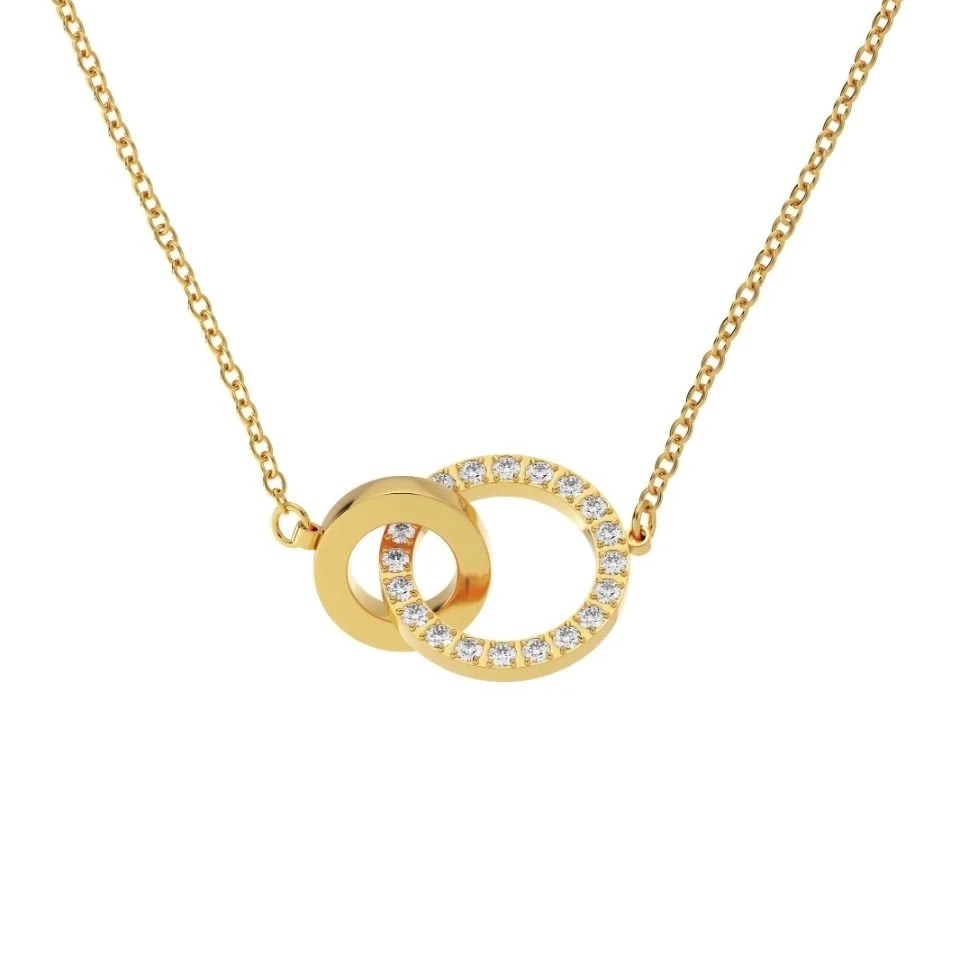 Edblad - Eternal Orbit Necklace Gold