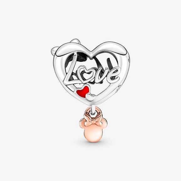 Disney Minnie Mouse Mum Hjärtberlock - PANDORA - Snabb frakt & paketinslagning - Nordicspectra.se