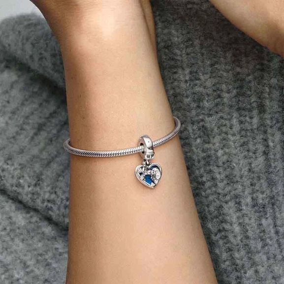 Disney Lady And The Tramp Heart Dangle Hela - PANDORA - Suuri valikoima & ilmainen lahjapaketointi - Nordicspectra.fi