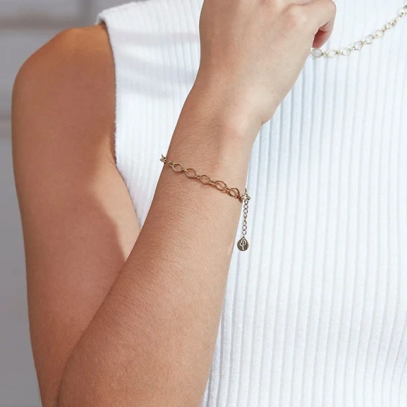 Carreau Chain Bracelet Gold - Edblad - Snabb leverans - Gratis paketinslagning