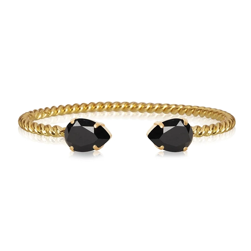 Caroline Svedbom - Mini Drop Bracelet Gold Jet