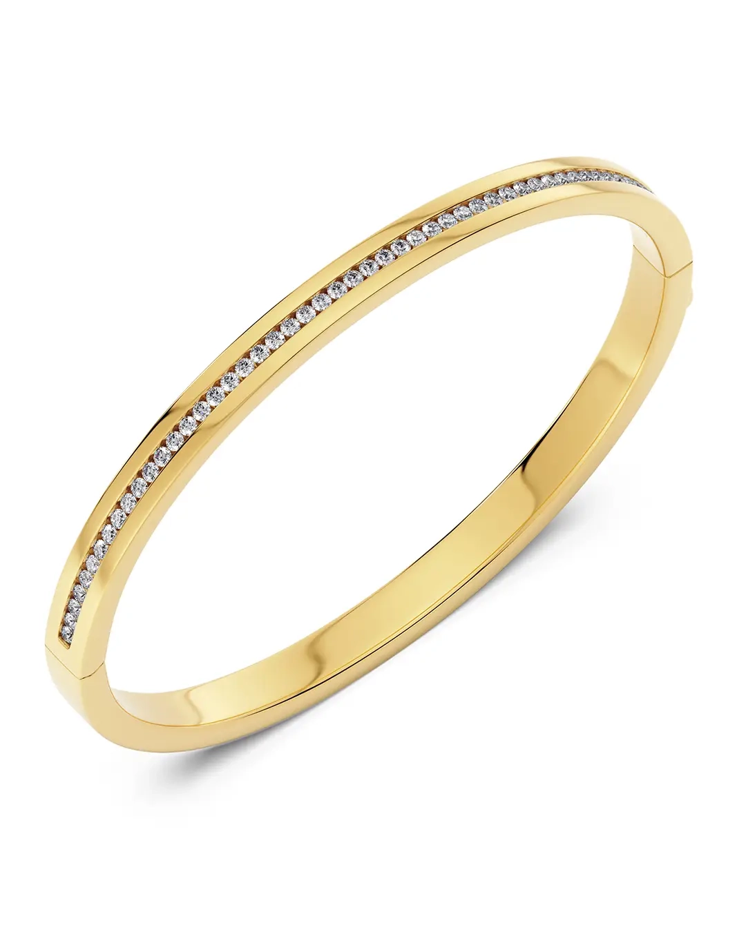Josefin Bangle Gold - Edblad - Snabba leveranser - Gratis paketinslagning