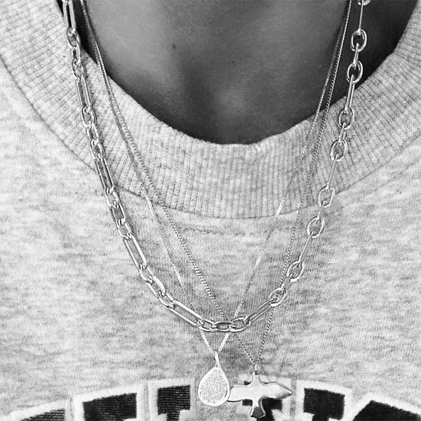 Chunky Chain Silver - Emma Israelsson - Snabb frakt & paketinslagning - Nordicspectra.se