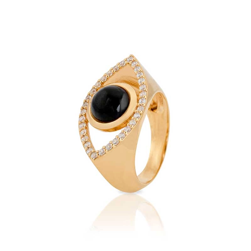 Carolina Gynning - Devine Eye Ring Guld
