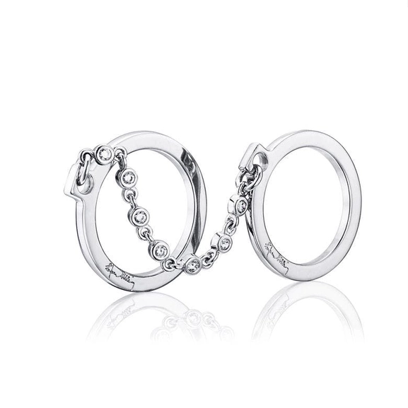 Passion Cuffs & Stars Ring White Gold - Efva Attling ringar - Snabb frakt & paketinslagning - Nordicspectra.se