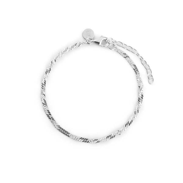 Letters Singapore Brace Silver -CU Jewellery - Snabb frakt & paketinslagning - Nordicspectra.se