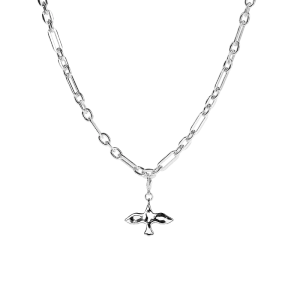 Organic Dove Chunky Chain Necklace Silver - Emma Israelsson - Snabb frakt & paketinslagning - Nordic Spectra