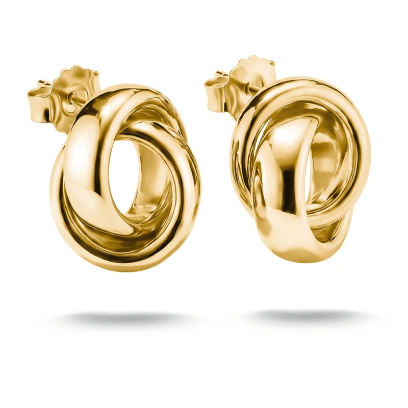 Thomas Sabo - Knutformade Örhängen Guld