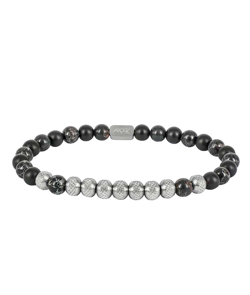 PHOENIX Armband Svart / Stål - AROCK - Snabb frakt & paketinslagning - Nordicspectra.se